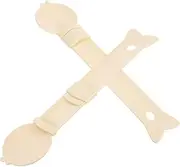 GALPADA 2pcs Cat Food Measuring Spoon Soft Treat Dispenser for Cats and Dogs Easy to Clean Wet Food Feeder Convenient Pet Feeding Tool