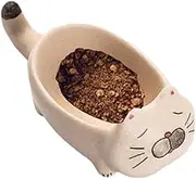 Dipping Sauce Bowls | Cute Cat Shape Dipping Bowls Ceramic Sauce Dishes,Small Seasoning Plate Sushi Japanese Kitchen Accessories for Home & Tableware