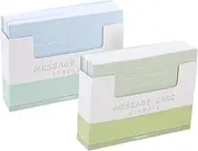 HOODANCOS 300pcs Blank Cards Lined Note Cards for Daily Use for Flashcards Vocabulary and DIY Projects Macaron Style Smooth Writing Surface
