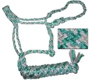 The Epic Animal Mule Tape Halter with 10 Foot Detachable Lead