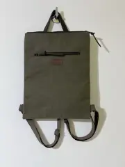 NWT OLD COTTON CARGO BRIELLA Khaki Canvas Messenger Backpack Turkey