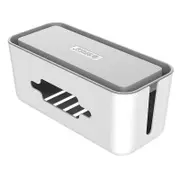 [CMB-28-WH] Storage Box for Surge Protector, Power adapter, Large Size 435x183x165mm