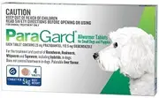 ParaGard Allwormer for Dogs 5kg Bodyweight - 4 Tablets - Pet Intestinal Worm Tabs