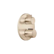 Dornbracht Concealed thermostat w. two function volume control Brushed Champagn