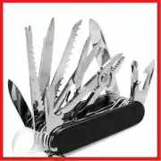 Multifunctional Pocket Knife 30 Basic Functions Multitool Swiss Hand Tools Army