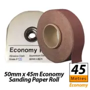 General Purpose Economy Roll - Aluminium Oxide (ALOX) 50mm x 45m