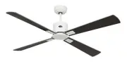 Smart Ceiling Fan with Remote Control Dc Fan Neo 132cm White Wenge Silver