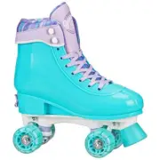 Derby 54mm Kids Girls Adjustable Beginner Roller Gumdrop Quad Skate Mint 3-6