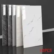 10x 30cmx60cm Marble Tiles Sticker Self-adhesive Tiles Floor Stickers Kitchen