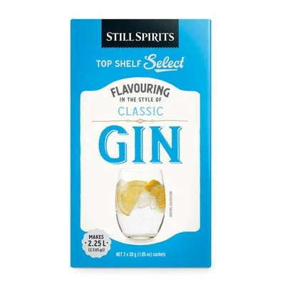 NEW Still Spirits Top Shelf Select Classic Gin - 2x30g Sachets