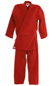 Macho 8.5 oz. Traditional Middleweight Uniform - Red