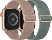 Elastic Nylon Watch Strap Compatible with Band 46mm 38mm 40mm 41mm 42mm 44mm