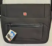 Wenger Messenger Bag Laptop Tablet Padded Shoulder Strap Swiss Army W73012292