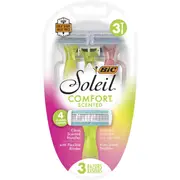 BIC Soleil Comfort Scented Razors Citrus 3 pack