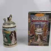 Vintage Budweiser Hunter’s Companion Beer Stein “Springer Spaniel” 5th in Series