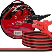Jump Leads For Car - Heavy Duty, 2.5M Long 400A Battery Booster Starter Car Battery Jump Leads Cables, Easy Start Heavy Duty Jumper Cables, Easily Boost Batteries On Cars, Van & Truck