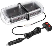 SUPVOX Abs Aluminum Car Roof Warning Light Flashing Lamp with Weatherproof Performance