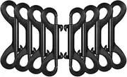 Justivana Multipurpose Zinc Alloy Double Ended Snap Hooks for Pet Leashes,Bucket Hangers and Recreational Applications