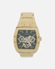 [GUESS MAINLINE] Guess Mainline Phoenix Watch Gold - Size ONE ONE Gold