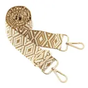Adjustable Shoulder Crossbody Bag Strap Gold Buckle Replacement Handbag Strap...