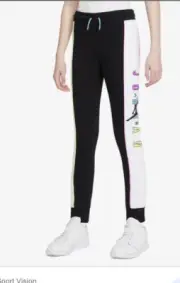 Nike Girls Air Jordan Jumpman Fleece Jogger Sweatpants Medium NWT
