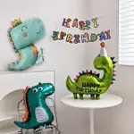 派對佈置手繪恐龍生日掛旗1組(生日派對 氣球佈置 兒童節 裝飾 森林系 布置)