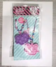 LOL Surprise BFF Friendship Popper Necklace Set of 2 Fidget Toy Purple/Pink