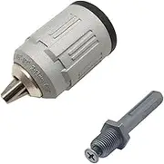 2-13mm Keyless Drill Chuck 1/2inches-20UNF Thread Quick Change Adapter SDS-Plus Shank 1/4inches Hex Fit For Rotary Hammer/Hammer Drill Chuck(Chuck and SDS Plus)