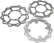 270mm 260mm 240mm Front Rear Brake Disc Rotor Fit For Honda CRF250X CRF450X 2004-2021 CRF250R CRF450R 2002-2021 CRF250RX CRF450RX(240mm Rear Disk)