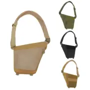 Tactical Molle Chest Bag Pistol Holster Pouch Crossbody Anti-theft Shoulder Bag