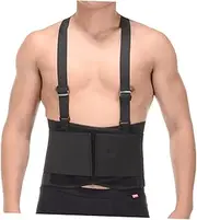 Lumbar Brace for Lower Back Pain Breathable Waist Support Straps Gym Men's Women's