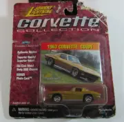Johnny LightningCorvette Collection...1963 Gold Corvette Coupe