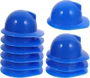 KOMBIUDA 20 pcs Miniature Dolls Helmets Mini Hard Hats for Doll Decoration Safe Construction Hat Model for Various Occasions and Practical Comfortable Texture for Dress Up
