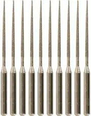 10 x THK Diamond Bead Reamer Bit Fine Tapered Tip Drill Lapidary Jewelry US