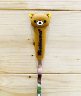 【震撼精品百貨】Rilakkuma San-X 拉拉熊懶懶熊~日本拉拉熊造型矽膠湯匙-哥*15286