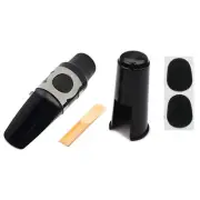 1 Set Clarinet Cap Mouthpiece Reed Nickel Metal Ligature for Alto Saxophone a