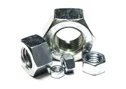 (1000) 7/16"-14 Hex Nuts - Stainless Steel