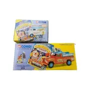 Lot Of 2 Corgi Classics Die Cast chipper CIRCUS Public Address Booking Vehicle