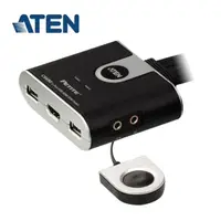 在飛比找momo購物網優惠-【ATEN】2埠 USB HDMI KVM 多電腦切換器(C