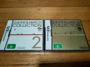 Game & Watch Collection 1 & 2 Nintendo DS - Club Nintendo ***Sealed Rare***