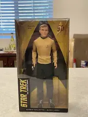 STAR TREK MATTEL ORIGINAL SERIES BARBIE BLACK LABEL CAPTAIN KIRK DOLL FIGURE