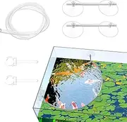 Corral De Plante Flottante - Corral Flottant Pour Plantes D'aquarium | Accessoires De Filtre D'aquarium Au Design Tendance | Anneau Flottant Pour Protéger Les Plantes Flottantes