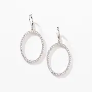 Touchstone Crystal Dash Out Earrings Aurore Boreale BNIB