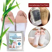 10-100 Chinese Mugwort Detox Foot Patches Pads Body Toxins Feet Deep Cleansing