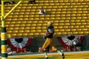 Football Super Bowl I Green Bay Packers Max Mcgee In Action 1967 OLD PHOTO 1