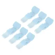 Chiffon Ribbon, 1.5"x7 Yard Silk Sky Blue Tulle Satin Fabric Ribbon,6pcs