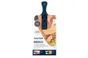 3pc Salter Bamboo Paddle Food Chopping/Cutting/Serving Board Set Blue Durable