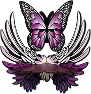 Llazsybz Butterfly Wall Mounted Shelf Storage Rack for Bedroom Toys, as described, Single Layer