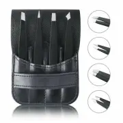 New Eyebrow Tweezers Hair Beauty Slanted Puller Stainless Tip Steel Tweezer