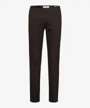 BRAX CADIZ C Espresso 85-1824.52 - Straight Fit Men's Stretch Pats Woo.look 3.0